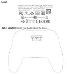 Nvidia Shield TV 2 Controller FCC
