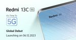 Redmi 13C 5G Launch Banner MySmartPrice
