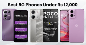 Best 5G Phones Under Rs 12,000