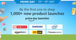 Amazon India Prime Day (More than 1000 product launches poster)