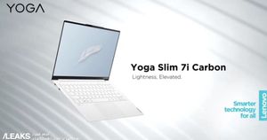Lenovo Yoga SLim 7i Carbon leak