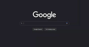 Google Search dark mode