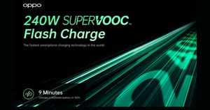 240W SUPERVOOC Flash charge