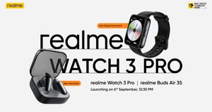 Realme Watch 3 Pro Realme Buds Air 3S