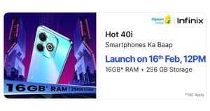 Infinix Hot 40i India Launch MySmartPrice