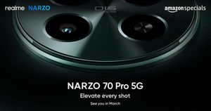 Realme NARZO 70 Pro teaser
