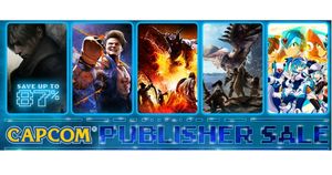 Steam Capcom Publisher Sale 2024