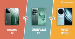 Xiaomi 14 vs OnePlus 12 vs Vivo X100