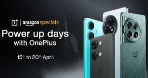 OnePlus Power Up Days Amazon MySmartPrice