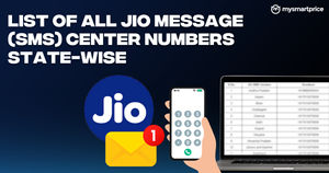 List Of All Jio Message (SMS) Center Numbers State-wise