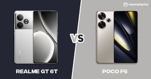 Realme GT 6T vs POCO F6 5G MySmartPrice