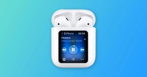 Apple AirPods with Display Pantent