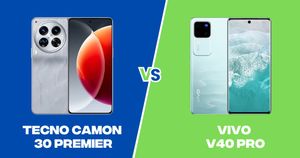 TECNO CAMON 30 Premier vs Vivo V40 Pro MySmartPrice
