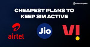 cheapest plans to keep sim active