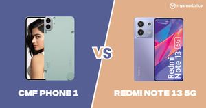 CMF Phone 1 vs Redmi Note 13 5G MySmartPrice