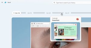 Microsoft Recall Feature