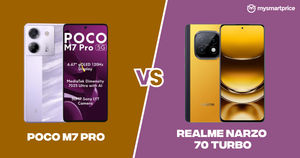 POCO M7 Pro vs Realme Narzo 70 Turbo