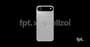iPhone 17 Air CAD render