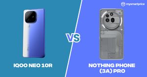 iQOO Neo 10R vs Nothing Phone (3a) Pro