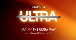 realme p3 ultra launching on March 19
