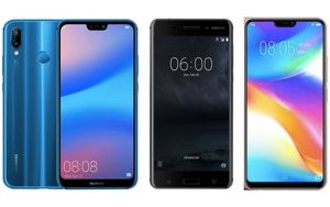 Huawei P20 Lite vs Nokia 6 (2018) vs Vivo V9 Youth