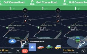Google Maps Uber Taxi