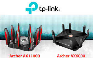 TP-Link Archer AX6000, AX11000 802.11ax Wi-Fi Routers