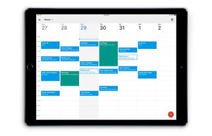 Google Calendar for iPad