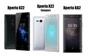 Sony Xperia XZ2 vs Sony Xperia XZ2 Compact vs Sony Xperia XA2