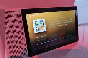 spotify behind the lyrics feature for smart displays
