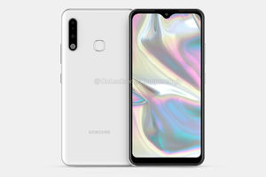 Samsung Galaxy A70e leaked render image
