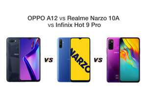 OPPO A12 vs Realme Narzo 10A vs Infinix Hot 9 Pro