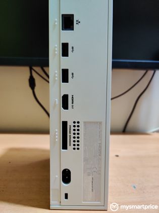 Xbox Series S Indian Retail Unit back view