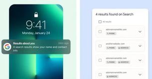 google alert when personal data appears in search
