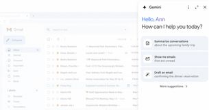 Gemini in Gmail