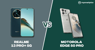 Realme 13 Pro+ 5G vs Motorola Edge 50 Pro