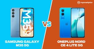 Samsung Galaxy M35 5G vs OnePlus Nord CE 4 Lite 5G