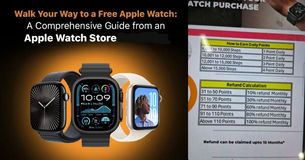 Free Apple Watch 15000 steps walk