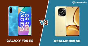 Galaxy F06 5G vs Realme C63 5G