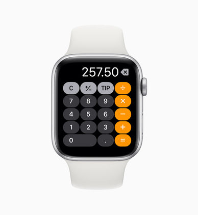 Apple watchOS 6 Calculator App