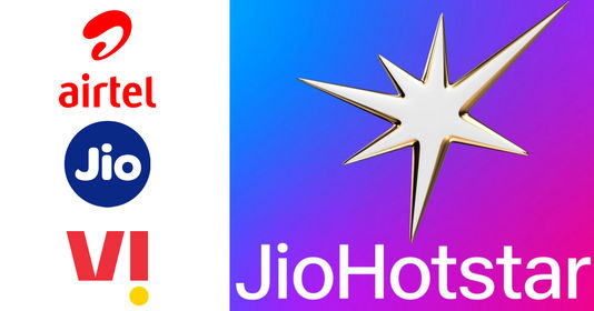 JioHotstar plans Airtel Jio Vi