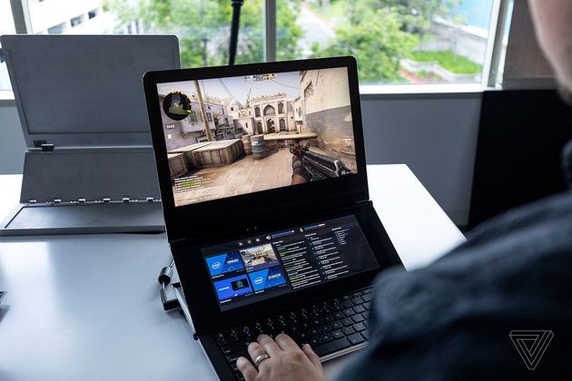 Intel HoneyComb Glacier Gaming Laptop Prototype