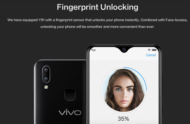 vivo v9 vs y91