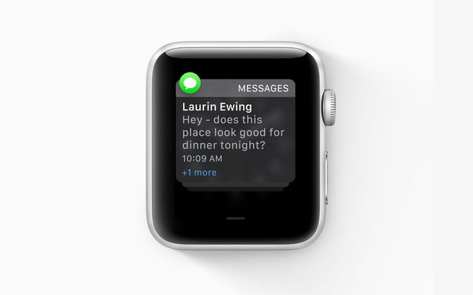 Apple watchOS 5.0 - Grouped Notifications