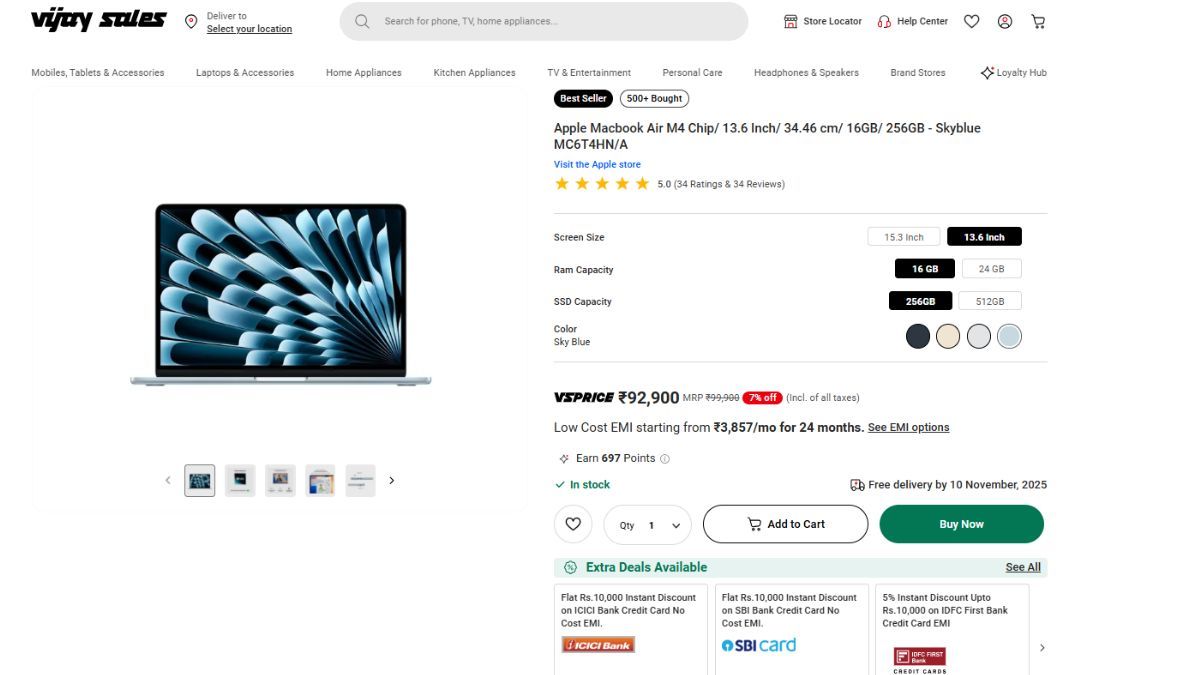 Apple MacBook Air M4