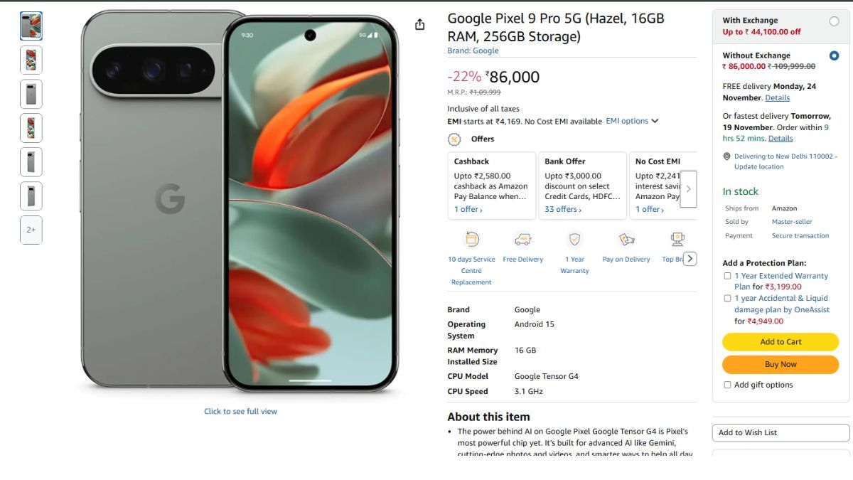 Google Pixel 9 Pro 5G new