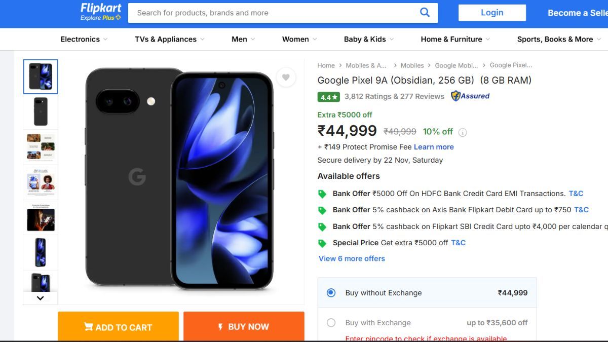 Google Pixel 9a price drops