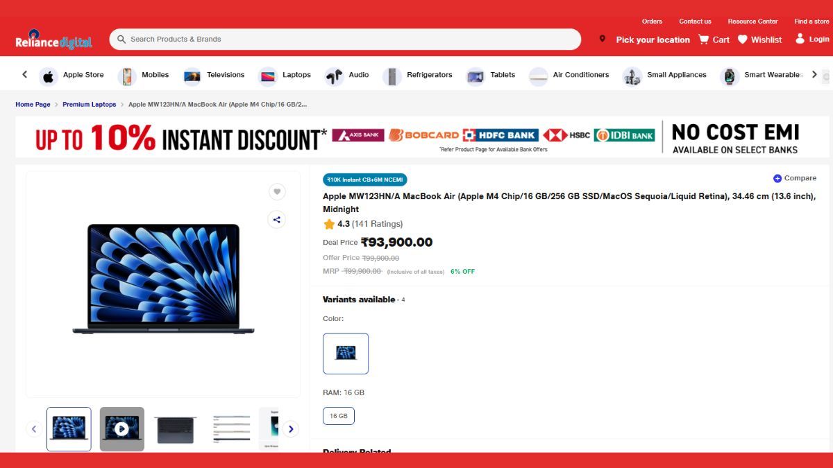 MacBook Air M4