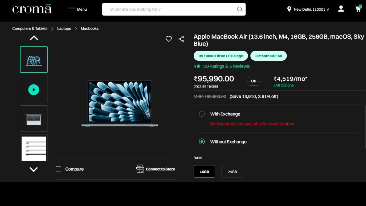 MacBook Air M4