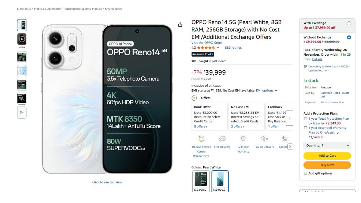 OPPO Reno14 5G